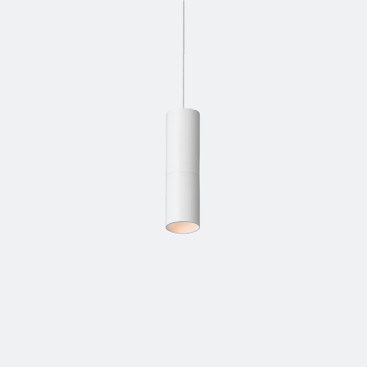 Cilindro Pendant 250 White