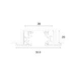 Single Circuit-recessed