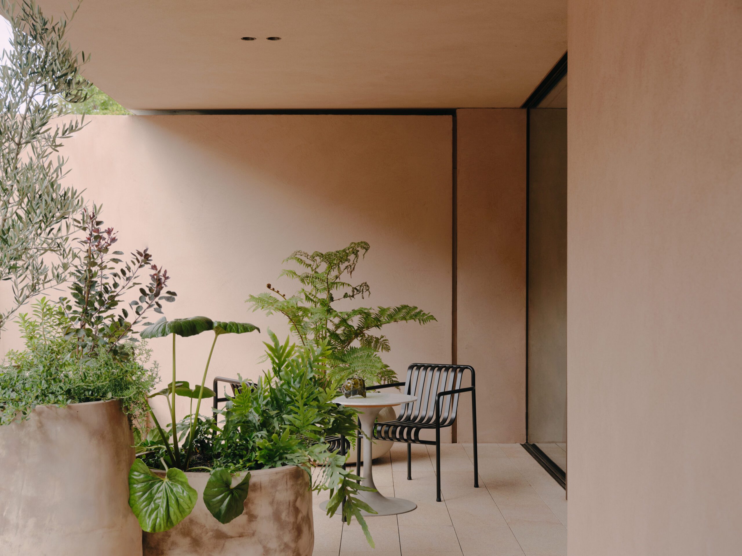 Walsh Street courtyard