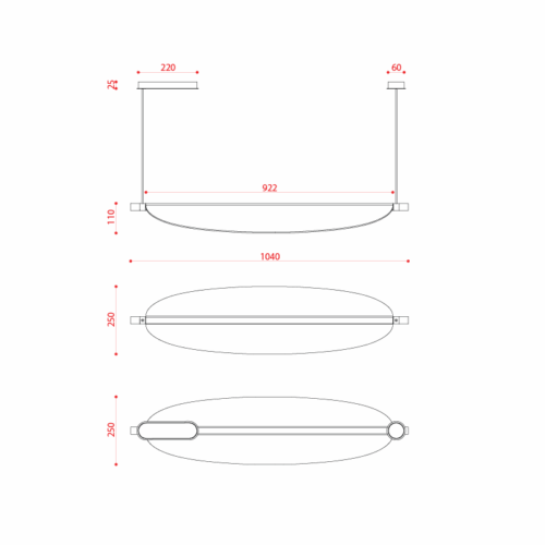 Thula Pendant 22 Drawing Thula Pendant 22 Drawing